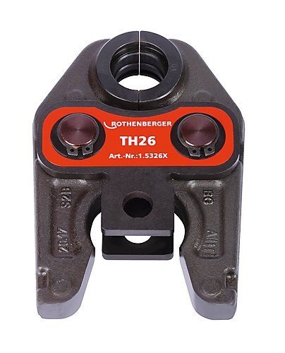 Rothenberger 015326X Pressa Elettrica per Tubi - Compatibile con Ganasce TH26 per Rame, Acciaio e Multistrato