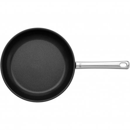 Silit Calabria Padella Multiuso Ø 24 cm in Acciaio Inox con Rivestimento Antiaderente e Manico in Acciaio, Resistente al Forno