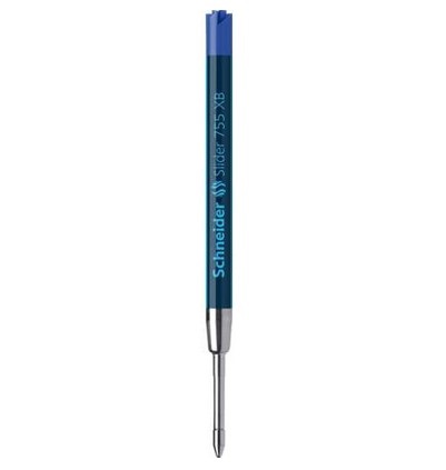Schneider Slider 755 Refill Blu - Punta Extra Large (XB) - 10 Pezzi - Inchiostro Viscoglide®