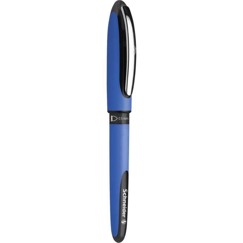 Schneider One Hybrid C Penna Roller 0,5 mm con Cappuccio - Inchiostro Nero - Design Ibrido