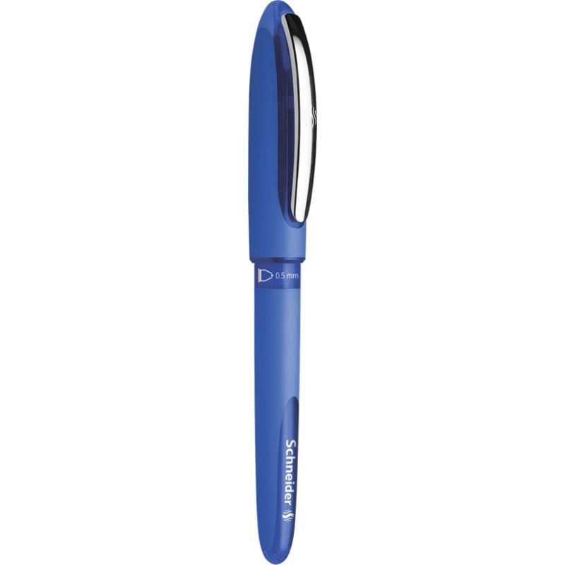 Schneider One Hybrid C Penna Roller con Punta Conica 0,5 mm Blu - Scrittura Fluida e Indelebile