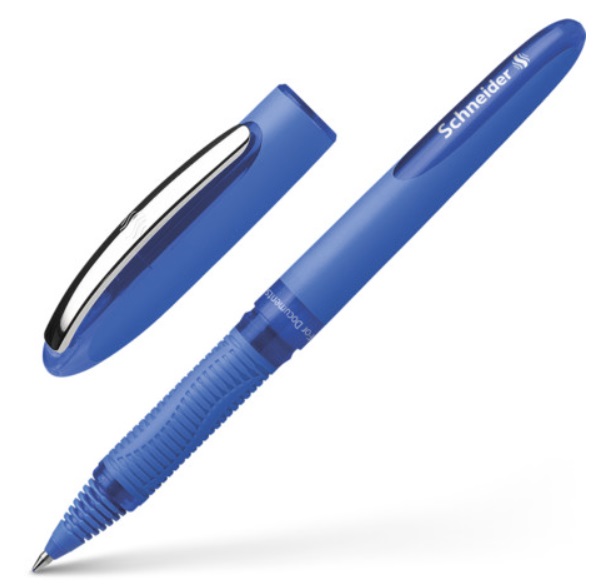 Schneider One Hybrid C Penna Roller con Punta Conica 0,5 mm Blu - Scrittura Fluida e Indelebile