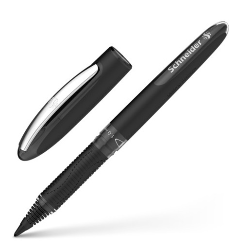 Schneider One Sign Penna Roller Ultra-Smooth 1.0 mm Nero - Indelebile con Sistema Super-Flow