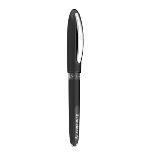 Schneider One Sign Penna Roller Ultra-Smooth 1.0 mm Nero - Indelebile con Sistema Super-Flow