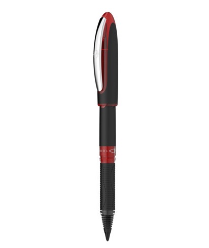 Schneider One Sign Pen Roller - Punta Ultra-Smooth 1.0 mm, Inchiostro Rosso, Indelebile