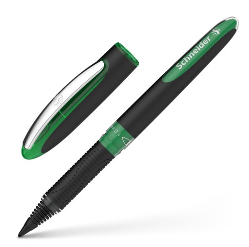 Schneider 95120 Roller One Sign Penna a sfera Verde Punta Ultra-Smooth 1.0mm Indelebile