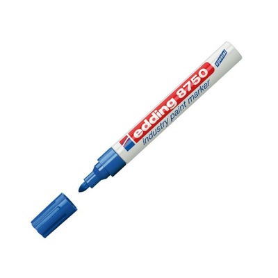 Edding 660 Marcatore Blu per Lavagne Bianche - Punta Conica 1,5-3 mm - Ricaricabile e Asciugatura Rapida