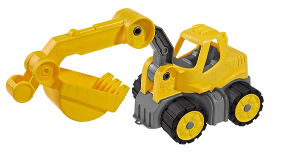 Smoby Power Mini Scavatrice 800055802 - Giocattolo in Plastica per Bambini dai 3 Anni