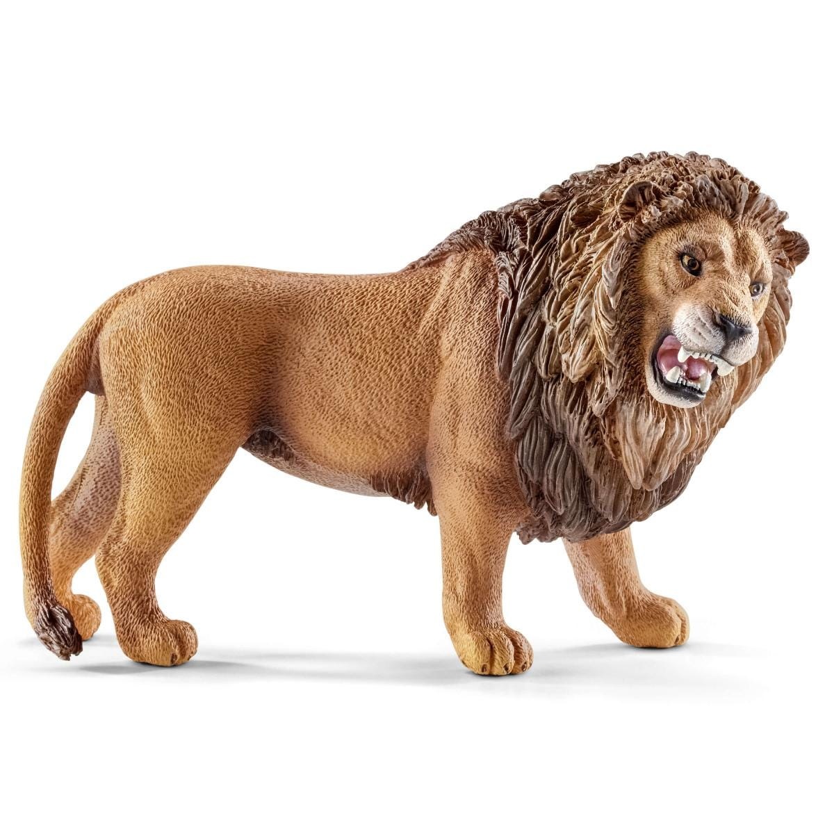 Schleich Leone Ruggente WILD LIFE 14726 - Action Figure Realistica in Plastica per Bambini dai 3 Anni