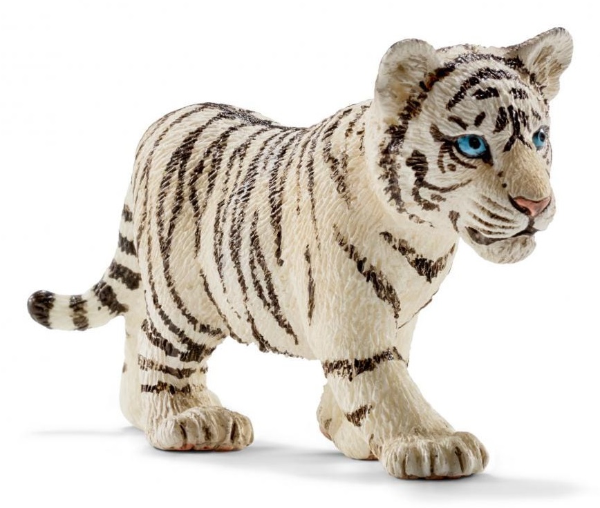 Schleich Cucciolo di Tigre Bianco - WILD LIFE Action Figure Giocattolo