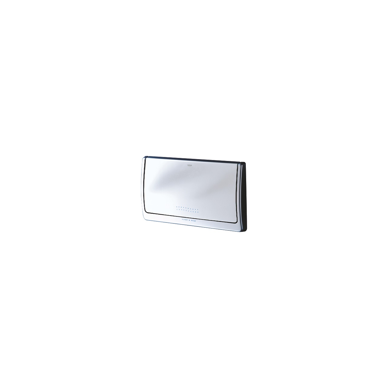 GROHE 37053000 Placca di comando Classic Cromo - Pulsante per scarico del WC, Montaggio a parete, Dimensioni 330 x 190 mm