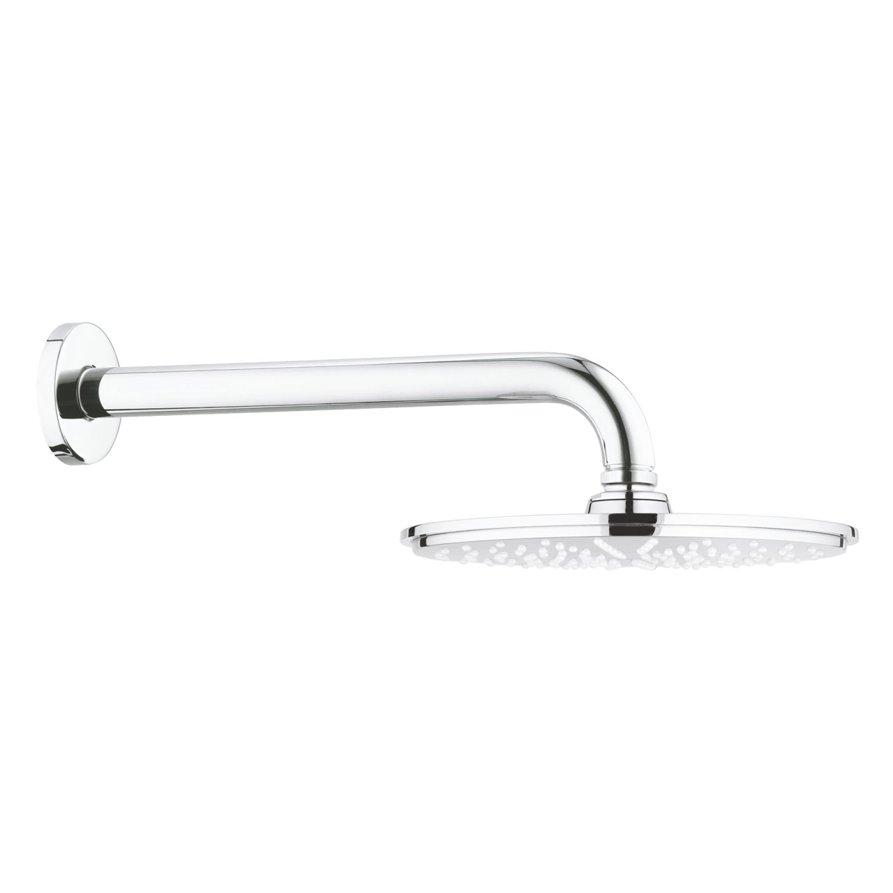 Grohe Rainshower Cosmopolitan Soffione Doccia 210 mm - Getto Rain, Cromo, Tecnologia DreamSpray e SpeedClean