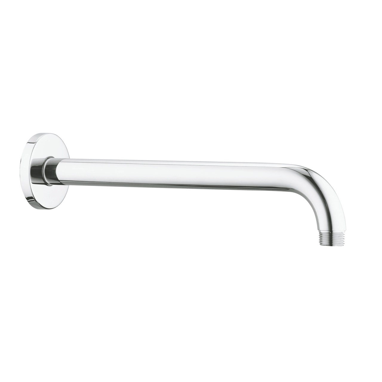 Grohe Rainshower 28576000 - Braccio a Parete per Soffione Doccia Cromo Lucido, Sporgenza 286 mm
