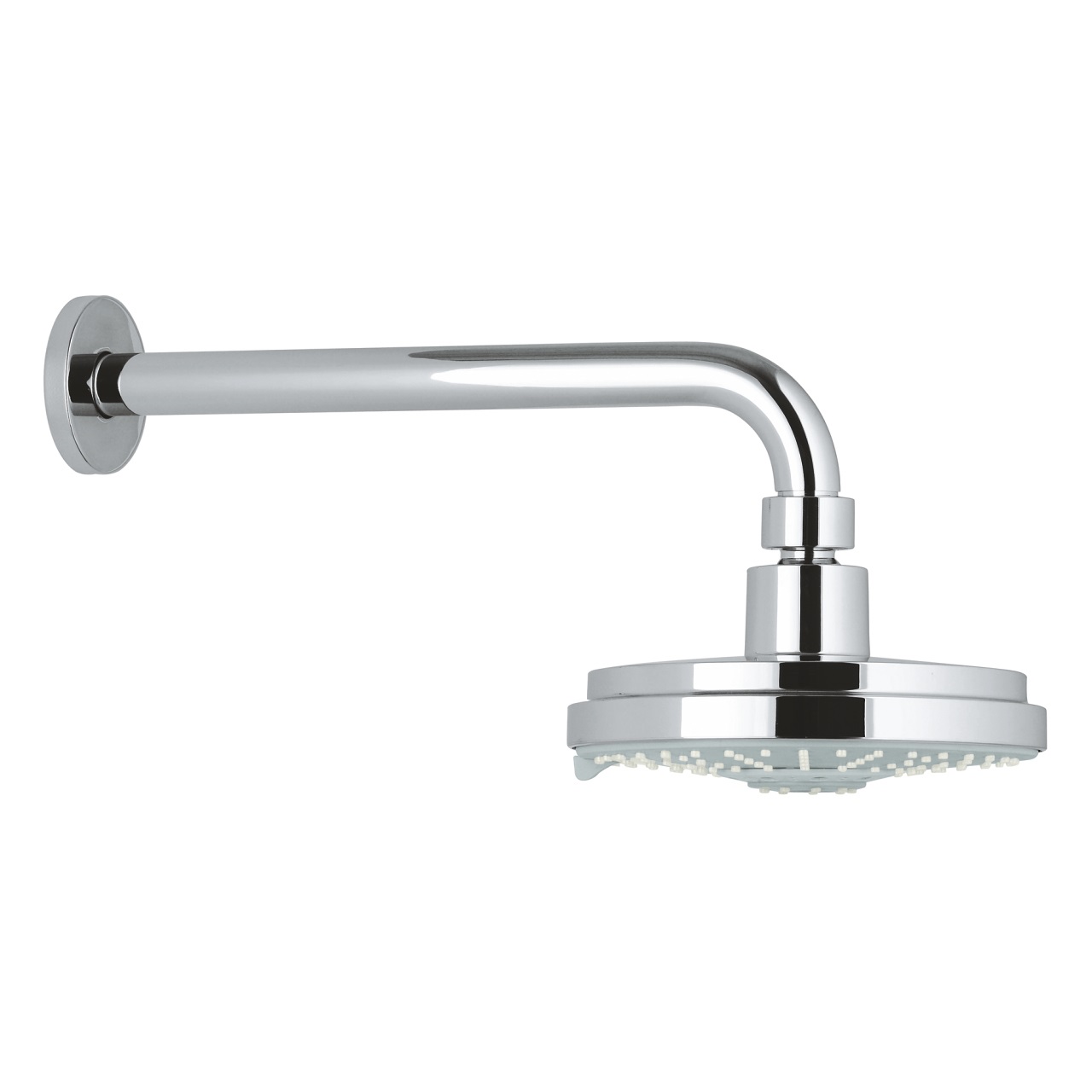 Grohe Rainshower 28576000 - Braccio a Parete per Soffione Doccia Cromo Lucido, Sporgenza 286 mm
