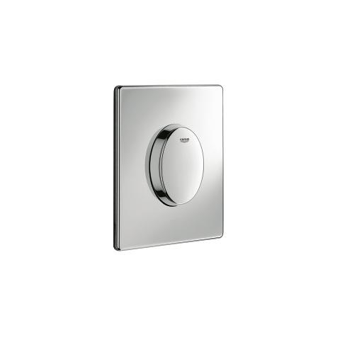 GROHE Skate Air 38564000 - Piastra di Azionamento WC, Mono Scarico, Cromo, Installazione Verticale, Dimensioni 156 x 197 mm