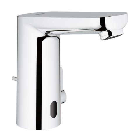 Grohe Eurosmart Cosmopolitan E 36331001 Miscelatore Elettronico per Lavabo con Fotocellula, Cromo, Comando ad Infrarossi, 7 Programmazioni