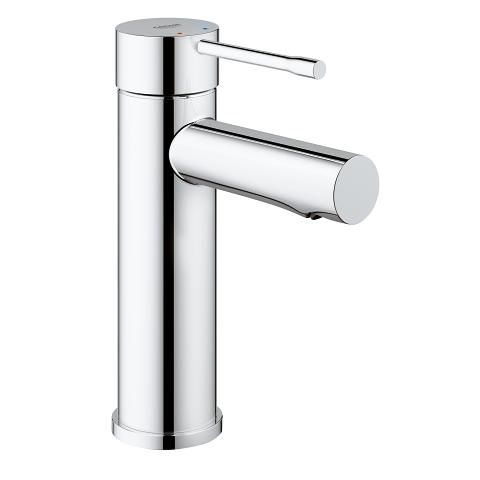 Grohe 34294001 Miscelatore Monocomando per Lavabo S-Size Cromo con Piletta Click Clack, Ecojoy, senza Scarico a Saltarello