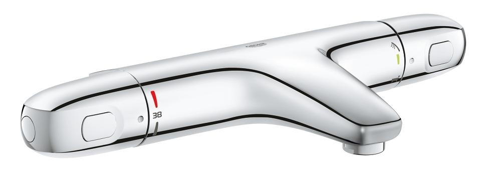 Grohe Grohtherm 1000 New Miscelatore Termostatico per Vasca con Blocco di Sicurezza a 38°C