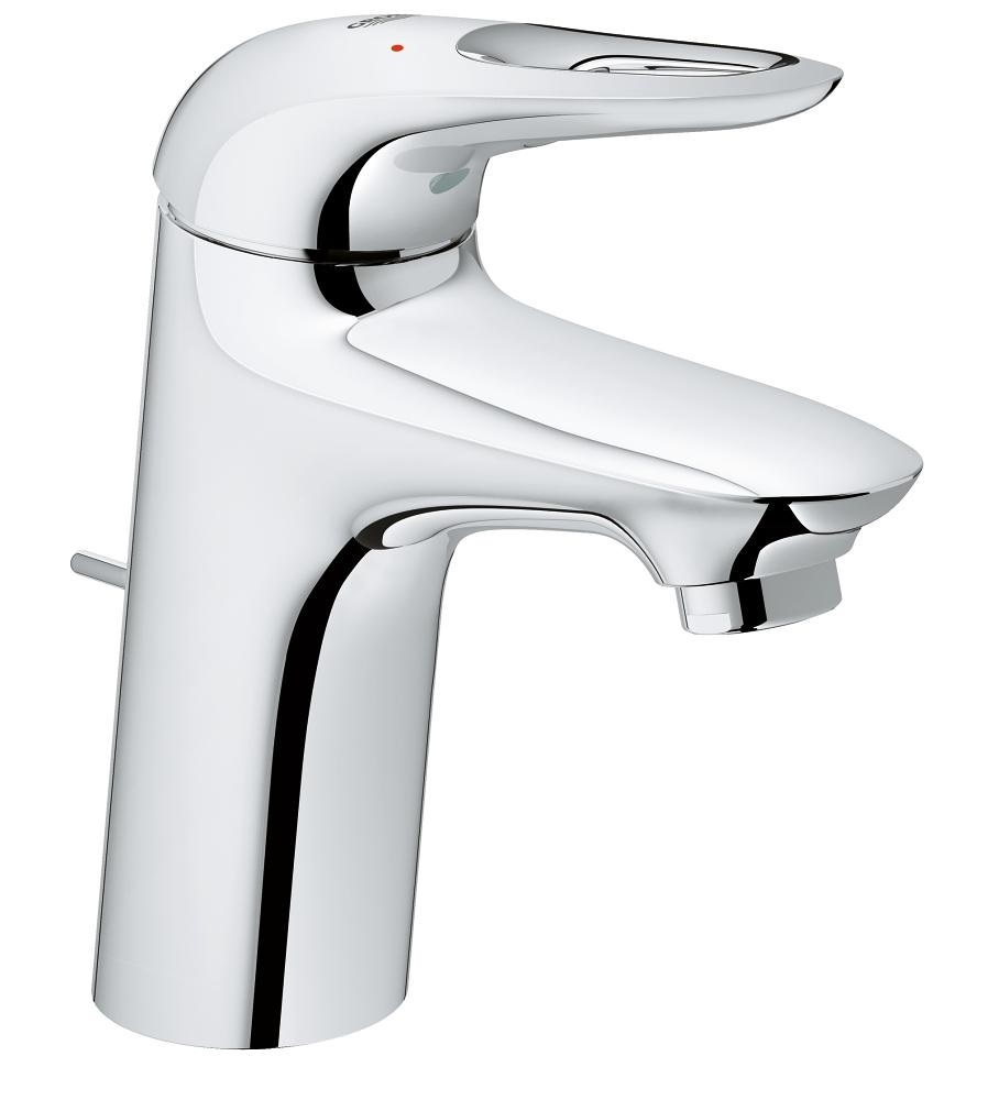 GROHE Eurostyle New Miscelatore Monocomando per Lavabo Cromo S-Size con Scarico a Saltarello - Cod. 33558003