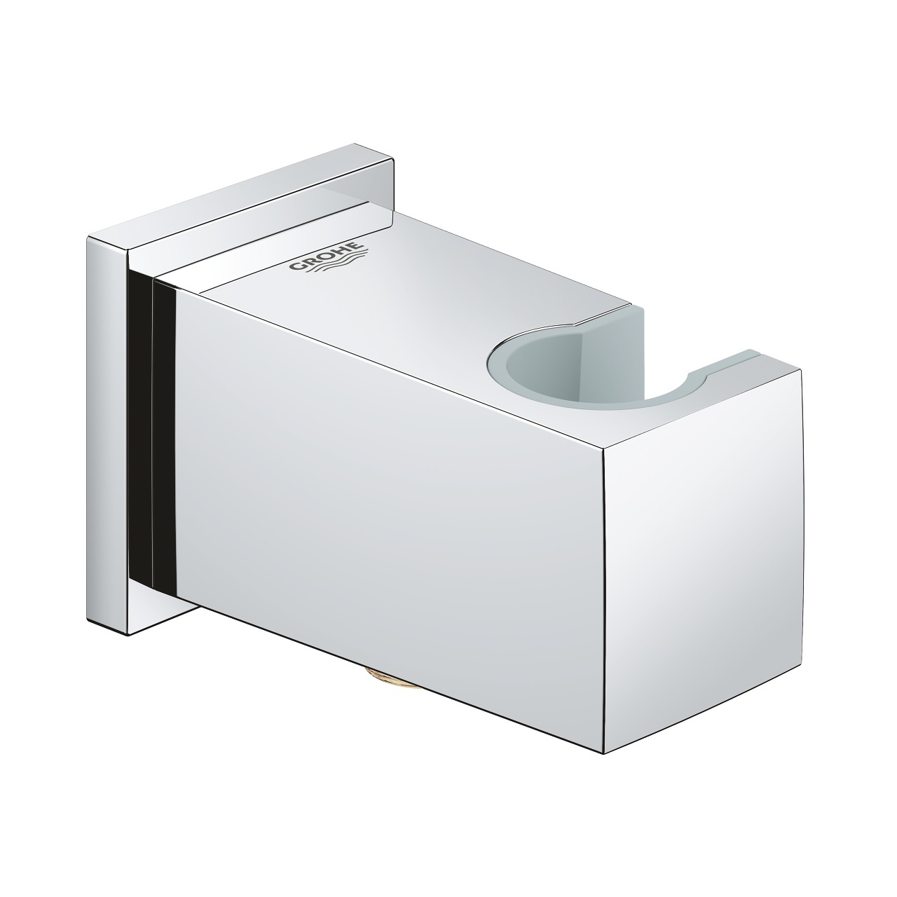 Grohe Euphoria Cube - Supporto Doccetta con Attacco per Tubo Flessibile, Cromo, Cod. 26370000