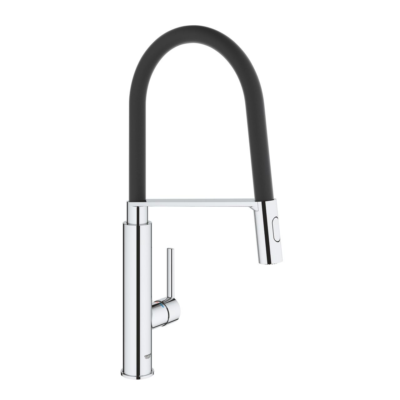 GROHE Feel Rubinetto da Cucina Cromo con Doccetta Estraibile e Bocca Girevole a 360°