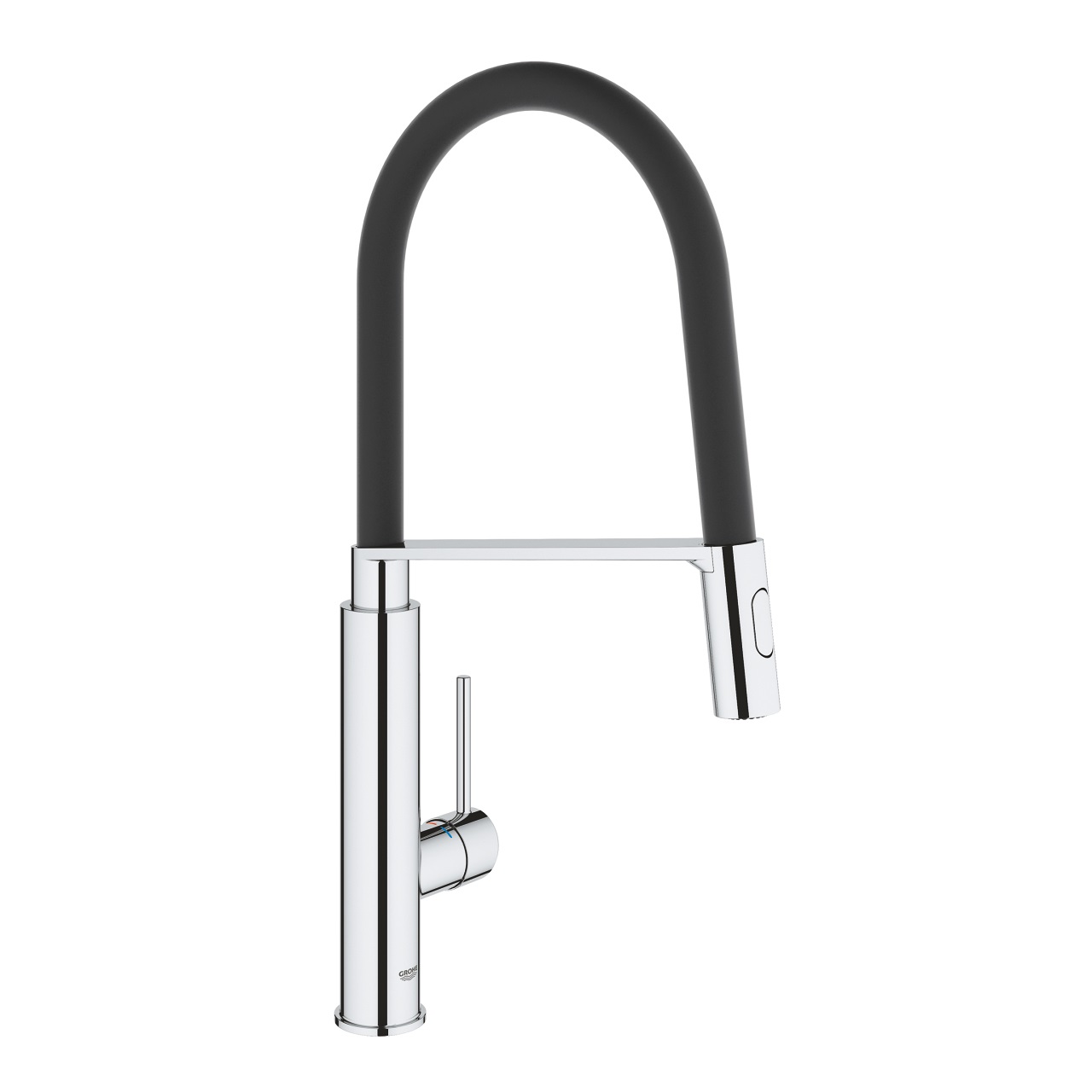 Grohe Concetto Miscelatore Monocomando per Lavello Cromo con Doccetta Professionale a 2 Getti - Cod. 31491000