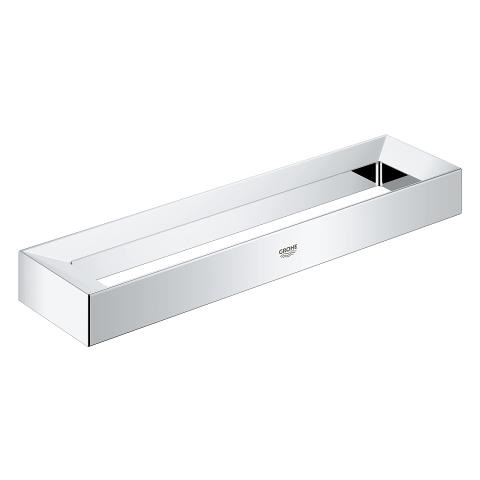 Grohe Porta Salviette Anello Selection Cube 40766000 - Cromo, Design Elegante con Fissaggio Invisibile