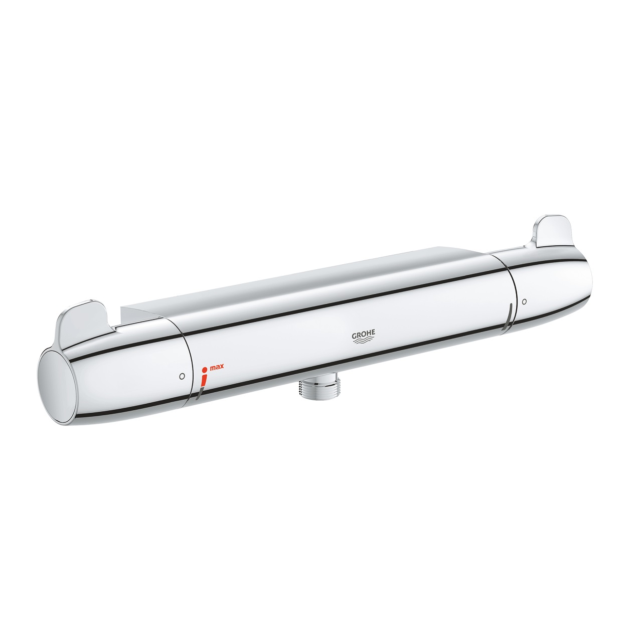 GROHE Grohtherm Special Rubinetto Termostatico per Doccia Cromo - Modello 34681000 con Blocco di Sicurezza e Funzione Riempivasca