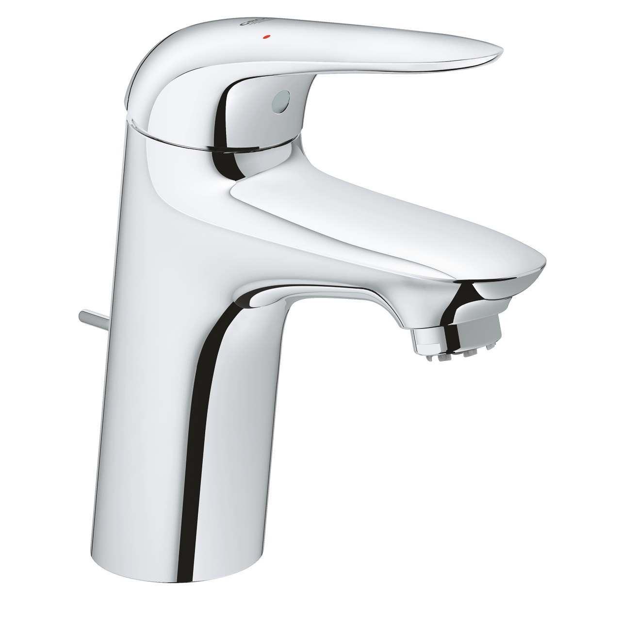 Grohe Eurostyle Miscelatore Monocomando per Lavabo DN 15 S Size con Cartuccia Ceramica 35 mm e Superficie Cromata