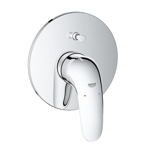 GROHE Eurostyle Solid Miscelatore Monocomando per Vasca da Bagno e Doccia in Cromo