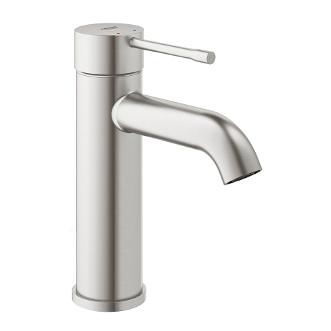 Grohe Essence Miscelatore Lavabo Taglia S 23590DC1 Supersteel - Design Innovativo e Risparmio Idrico