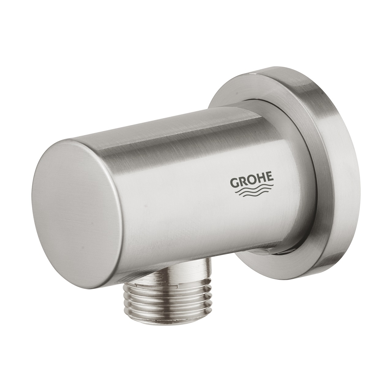 GROHE Rainshower Raccordo Erogatore Super Steel 27057DC0 con Filettatura Maschio 1/2
