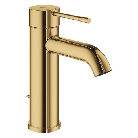 GROHE Essence 23589GL1 Rubinetto Lavabo S-Size in Oro Lucido con Cartuccia Ceramica e Tecnologia EcoJoy