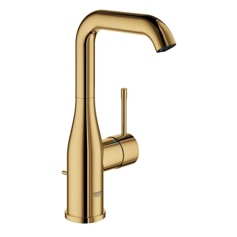 Grohe Essence 32628GL1 Rubinetto per Lavabo L-Size in Oro Lucido con Tecnologia EcoJoy e SilkMove