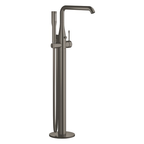 Grohe Essence Miscelatore a Pavimento Monocomando per Vasca/Doccia - Finitura Grafite Spazzolata