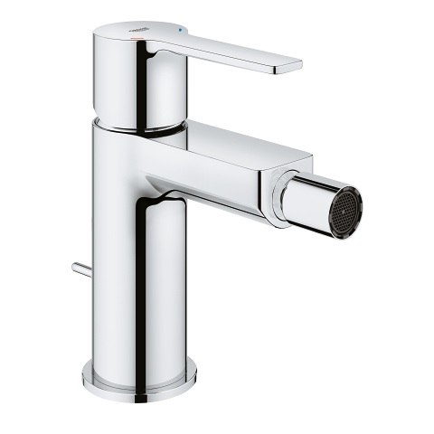 GROHE Lineare Miscelatore Monocomando per Bidet Cromo 33848001 con Scarico a Saltarello e Tecnologia SilkMove