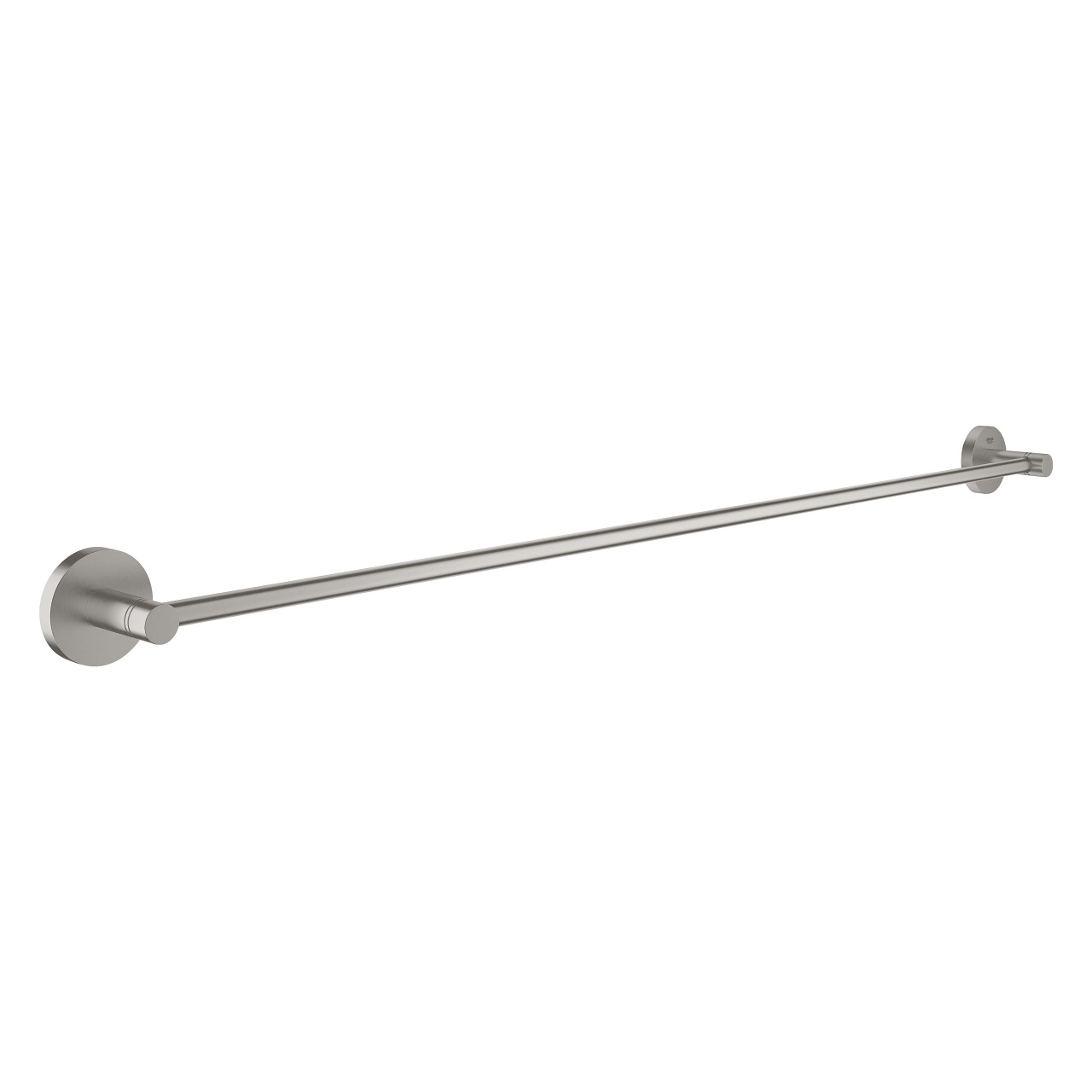 GROHE Essentials Porta Salviette a Barra 800 mm in Acciaio Super Steel - Modello 40386DC1