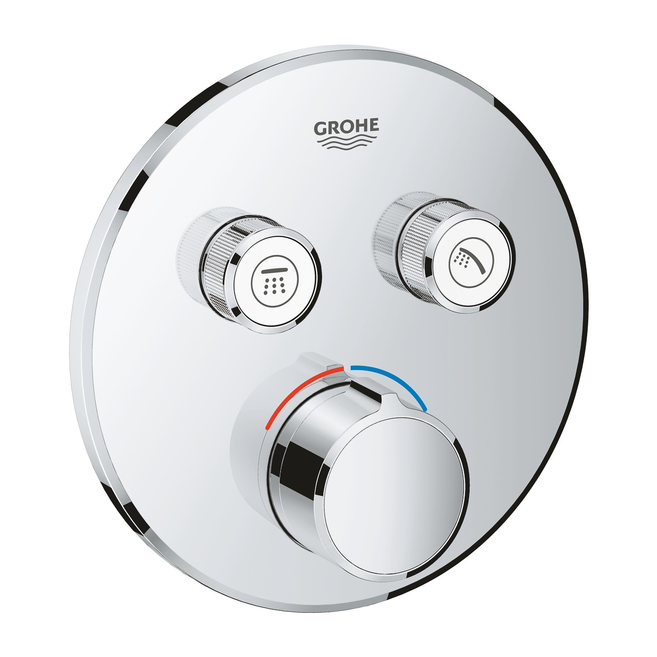 GROHE SmartControl Miscelatore Monocomando per Vasca e Doccia a 2 Vie, Cromo 29145000