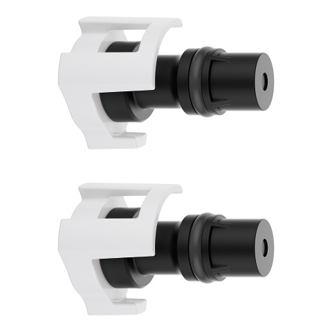 GROHE 1405300M Valvola di Chiusura per Rubinetteria - Compatibile con Grohtherm SmartControl e SmartBox, Colore Nero e Bianco