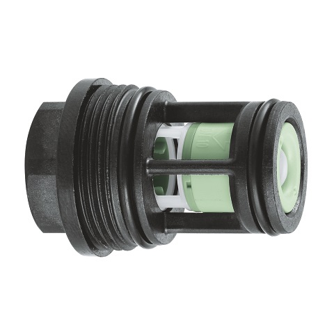 Grohe 14055000 Valvola di protezione antiriflusso Rapido SmartBox - Nero, Resistente e Robusta