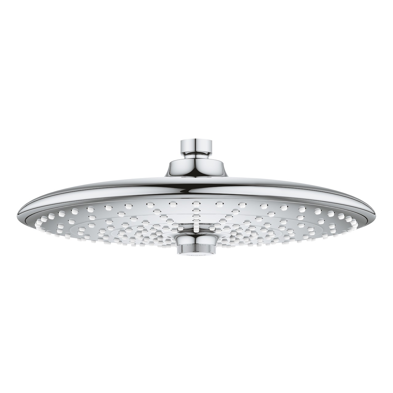 GROHE Euphoria 260 Soffione Doccia Cromo - 3 Getti, Diametro 260 mm, Sistema Anticalcare SpeedClean
