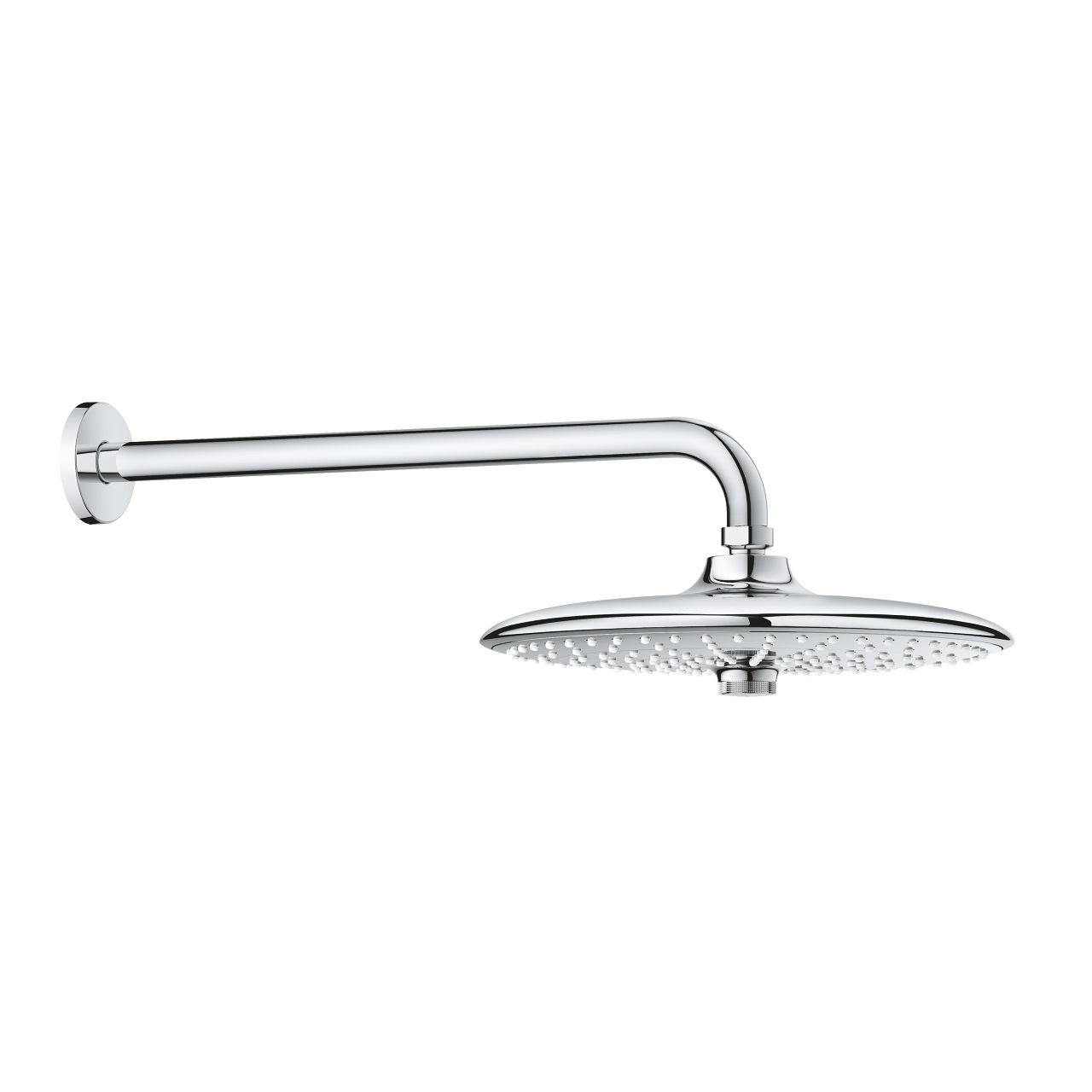 GROHE Euphoria 260 Soffione Doccia Cromo con Braccio a Parete 380 mm e 3 Getti