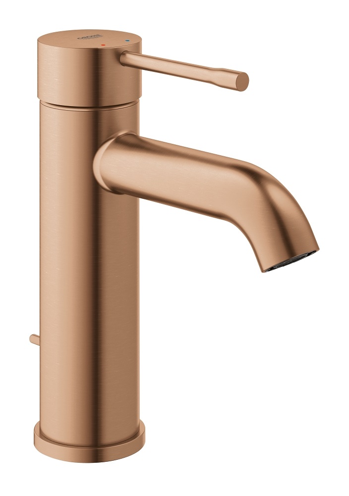 GROHE Essence Miscelatore Monocomando S-Size per Lavabo in Oro Rosa Spazzolato - Modello 23589DL1