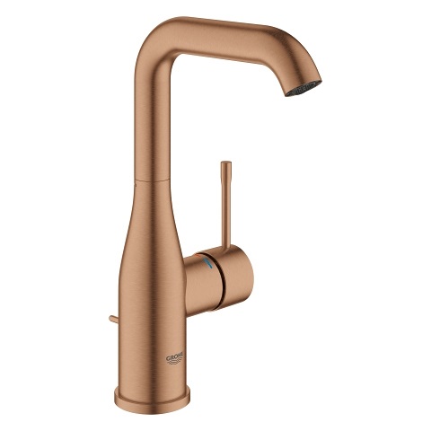 Grohe 32628DL1 Essence Miscelatore per Lavabo Taglia L - Oro Rosa Spazzolato con Tecnologia SilkMove e EcoJoy