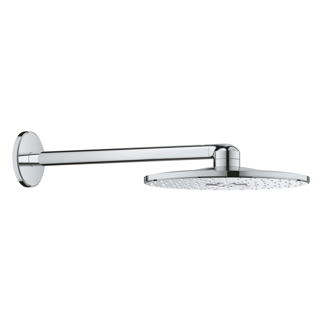 Grohe Rainshower SmartActive 310 Soffione Doccia Cromo, 2 Tipi di Getto, Braccio a Parete, Diametro 310 mm