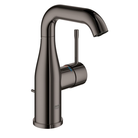 Grohe Essence Miscelatore Monocomando per Lavabo M-Size Hard Graphite con Tecnologia EcoJoy e SilkMove