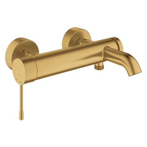 GROHE Essence 33624GN1 Miscelatore a Parete per Vasca/Doccia in Oro Spazzolato
