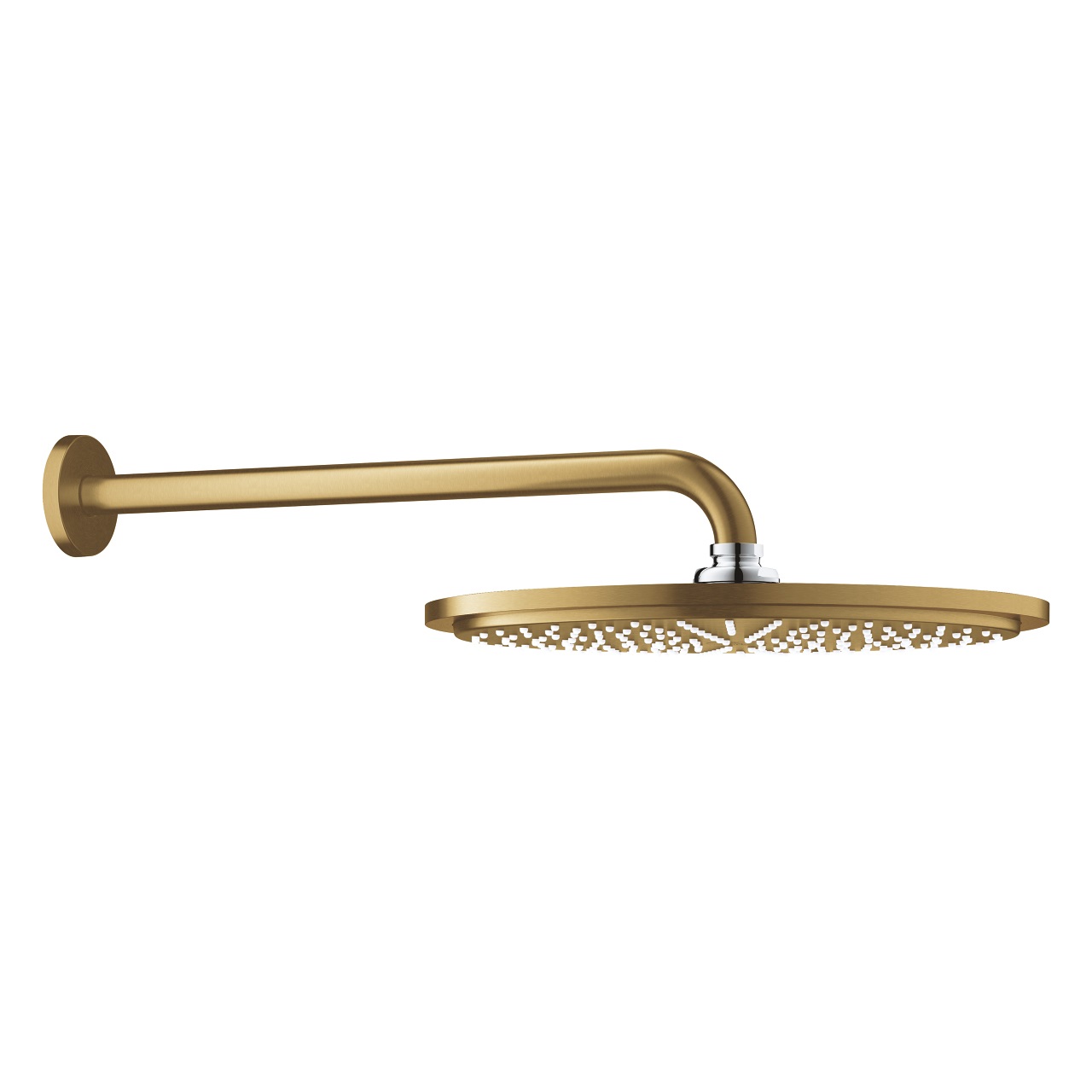 Grohe Rainshower Cosmopolitan 310 Soffione Doccia Oro Spazzolato con Braccio 380 mm - 1 Getto Rain