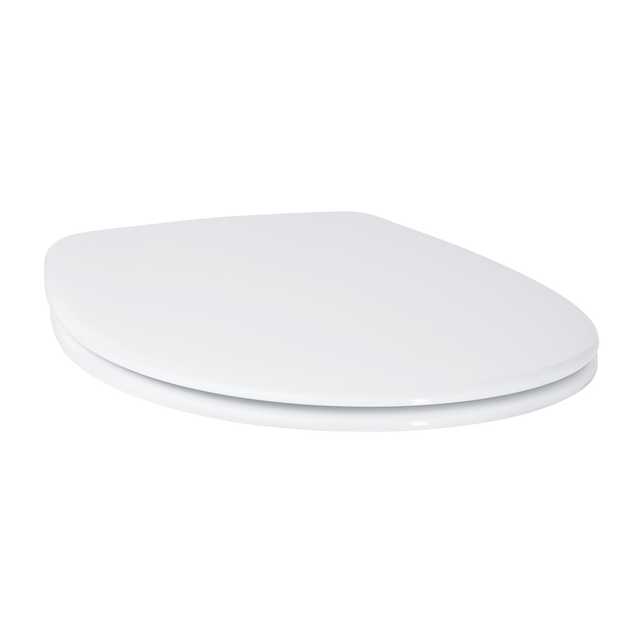 Grohe Bau Ceramic Sedile WC Bianco con Chiusura Ammortizzata e Funzione di Sgancio Rapido, 36 x 46 cm