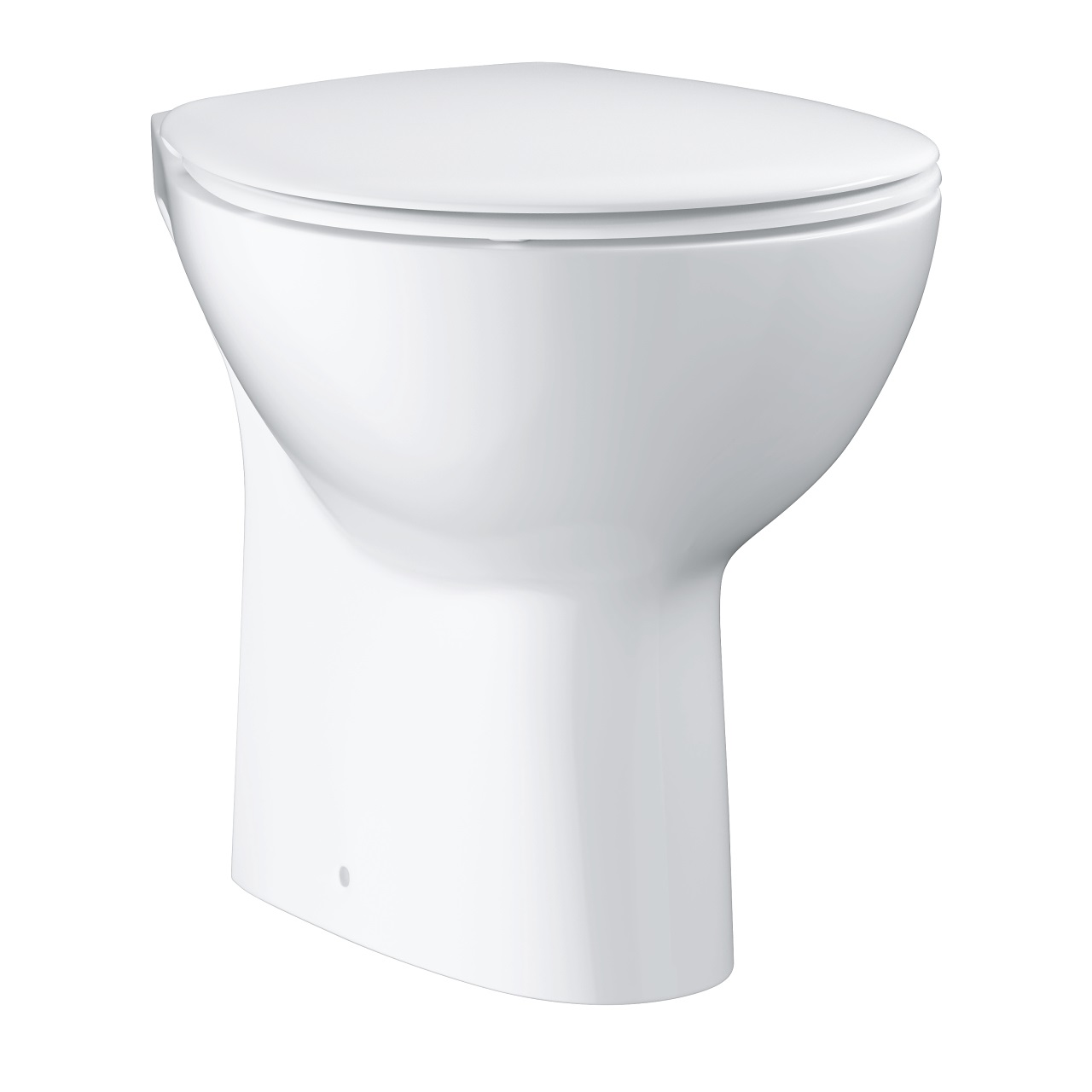 Grohe Bau Ceramic Sedile WC Bianco con Chiusura Ammortizzata e Funzione di Sgancio Rapido, 36 x 46 cm